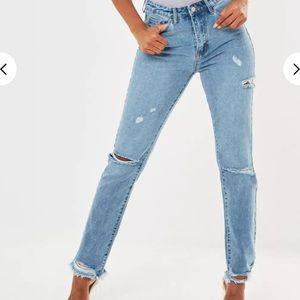 Super cute distressed jeans